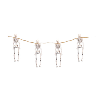 Dekoratīva virtene "Skeleti", 120 cm